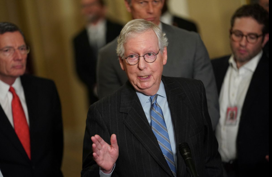 Lãnh đạo phe Cộng hoà tại Thượng viện Mỹ Mitch McConnell. (Ảnh: Reuters)