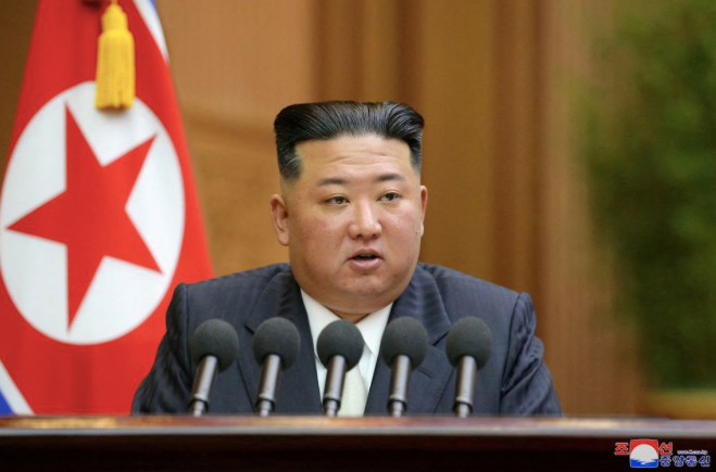 Nhà lãnh đạo Triều Tiên Kim Jong Un. (Ảnh: KCNA) Nhà lãnh đạo Triều Tiên Kim Jong Un. (Ảnh: KCNA)