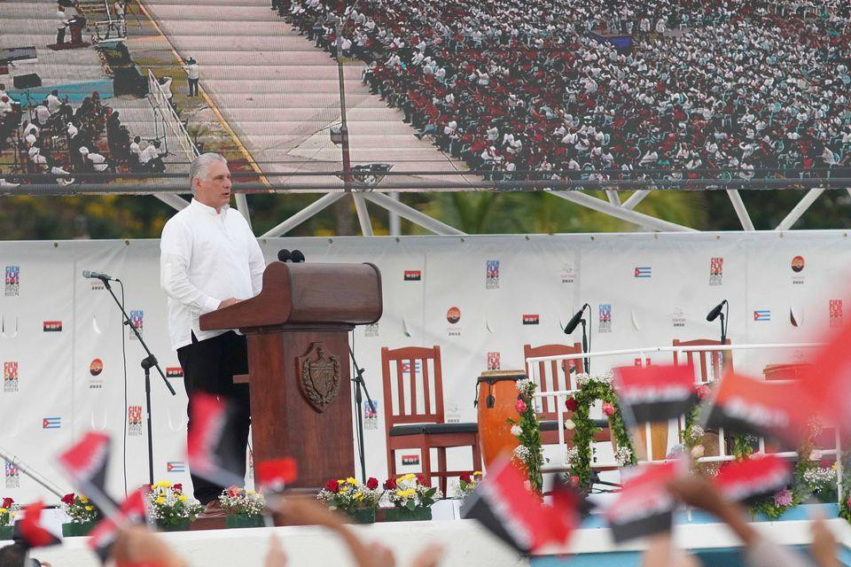 Chủ tịch nước Cuba Miguel Diaz-Canel. (Ảnh: Reuters)