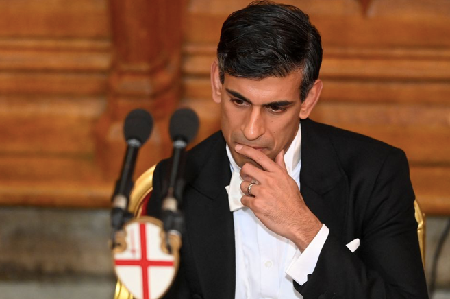 Thủ tướng Anh Rishi Sunak. (Ảnh: Reuters) Thủ tướng Anh Rishi Sunak. (Ảnh: Reuters)