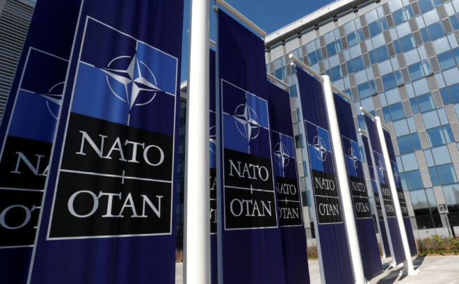 Trụ sở của NATO ở Brussels. (Ảnh: Reuters) Trụ sở của NATO ở Brussels. (Ảnh: Reuters)
