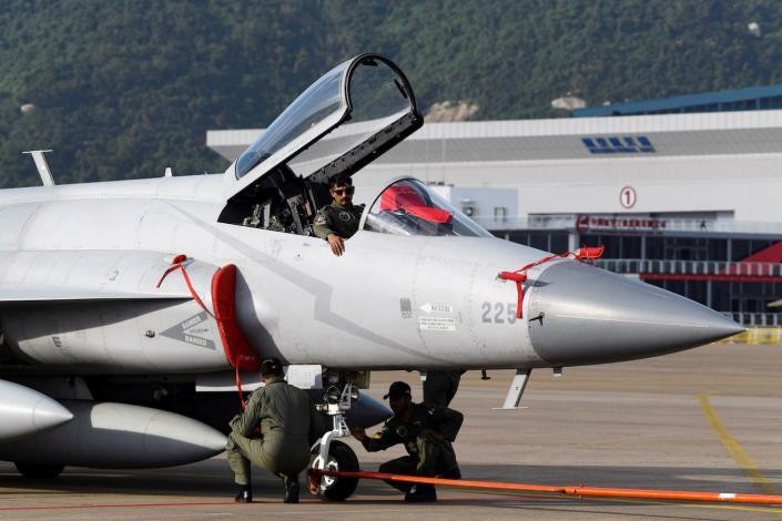 Một chiếc JF-17 của Không quân Pakistan. (Ảnh: Reuters)