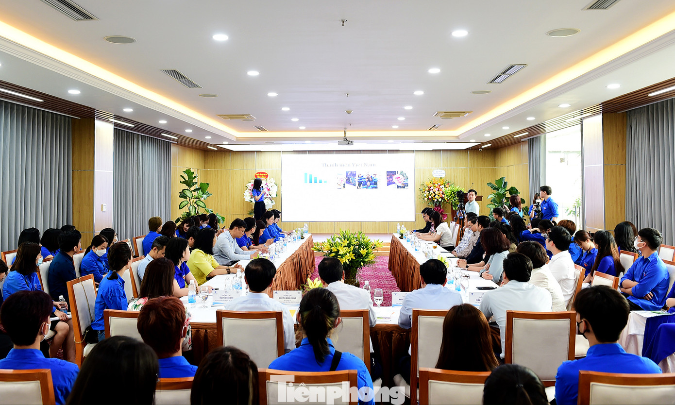 Diễn đàn Thanh niên Du lịch năm 2023 với chủ đề "Du lịch với thanh niên, thanh niên với du lịch". Ảnh: Xuân Tùng