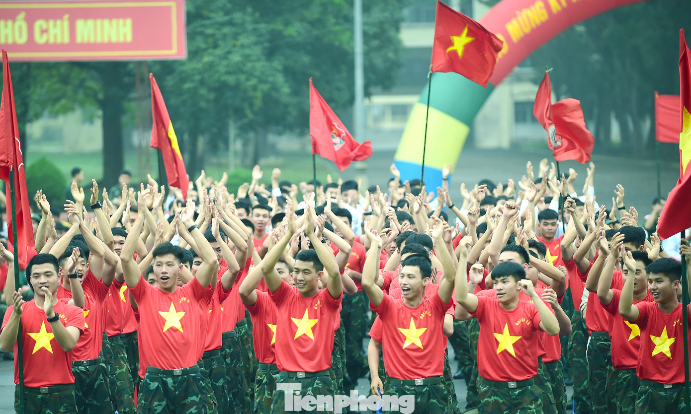 Không khí sôi nổi tại Hội thi. Ảnh: Xuân Tùng