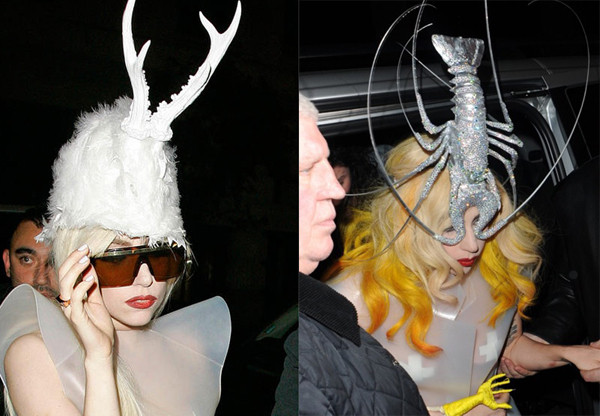 Lady Gaga và những chiếc mũ khủng