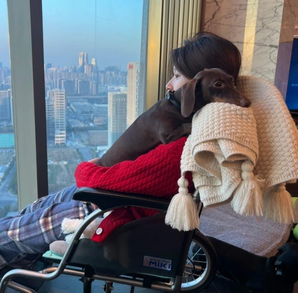 Một số hình ảnh của Triệu Lộ Tư trong quá trình điều trị. Một số hình ảnh của Triệu Lộ Tư trong quá trình điều trị.