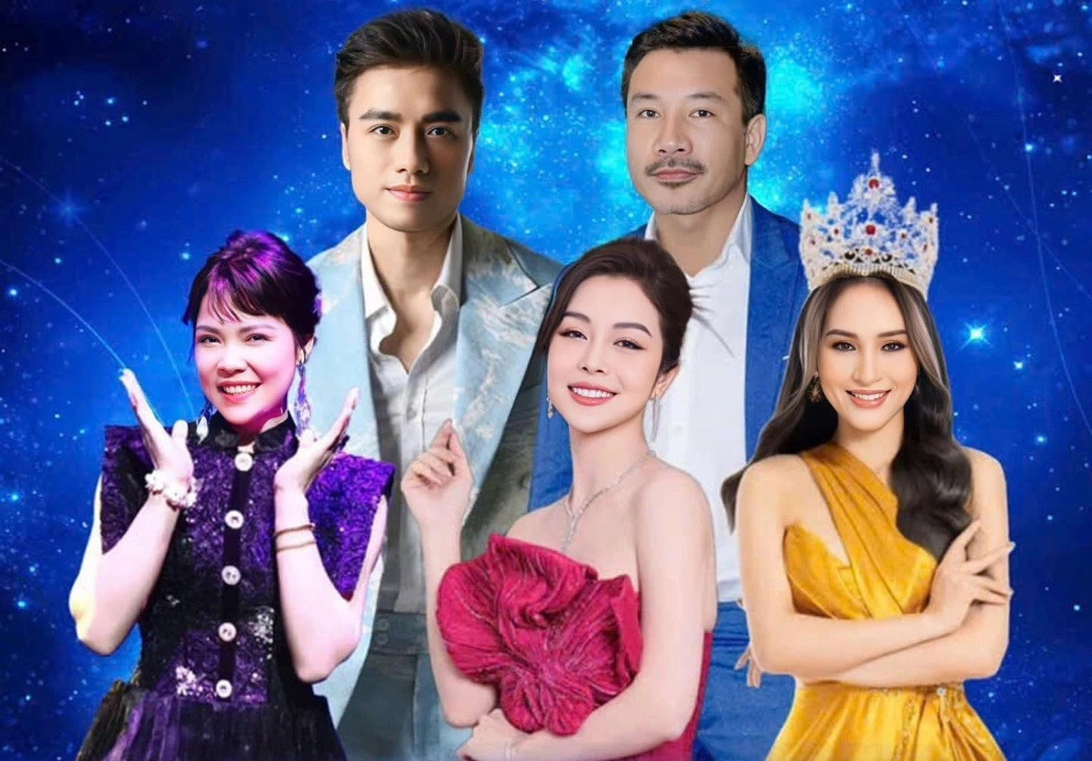 Các đại sứ truyền thông của cuộc thi Hoa hậu Trăng khuyết Việt Nam 2025 - Ảnh: BTC.