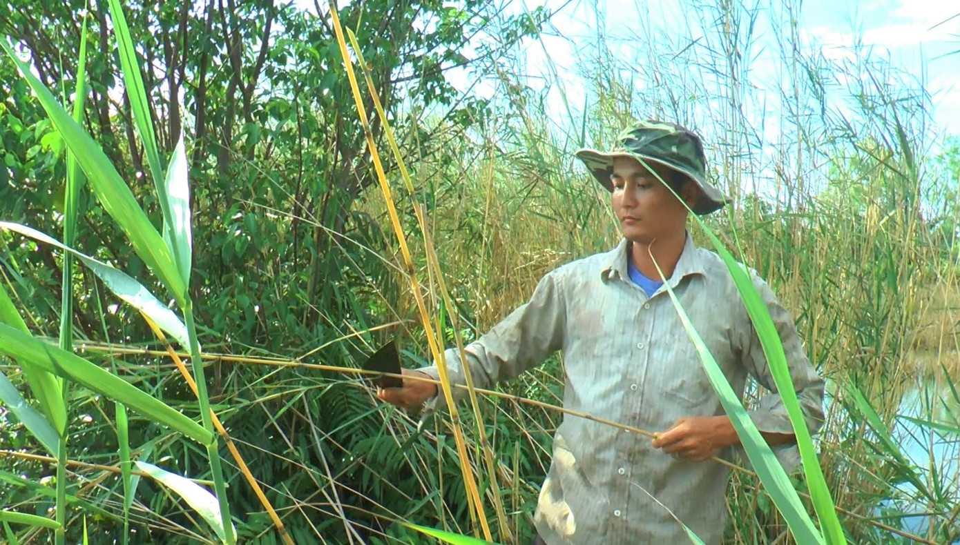Để làm được câu cắm không hề đơn giản, người làm câu phải có kỹ thuật nhất định để lịch không xoắn đứt dây câu.