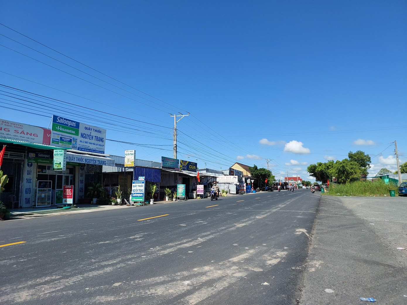 Đoạn đường khoảng 2km thường xảy ra vụ việc.