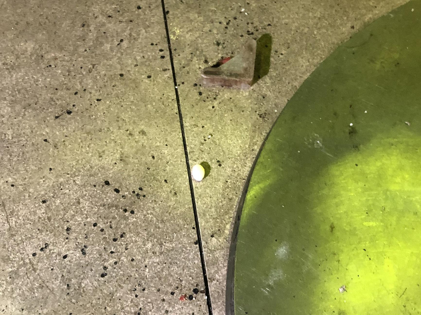 Các viên thuốc lắc nằm dưới sàn, tại các chân bàn…