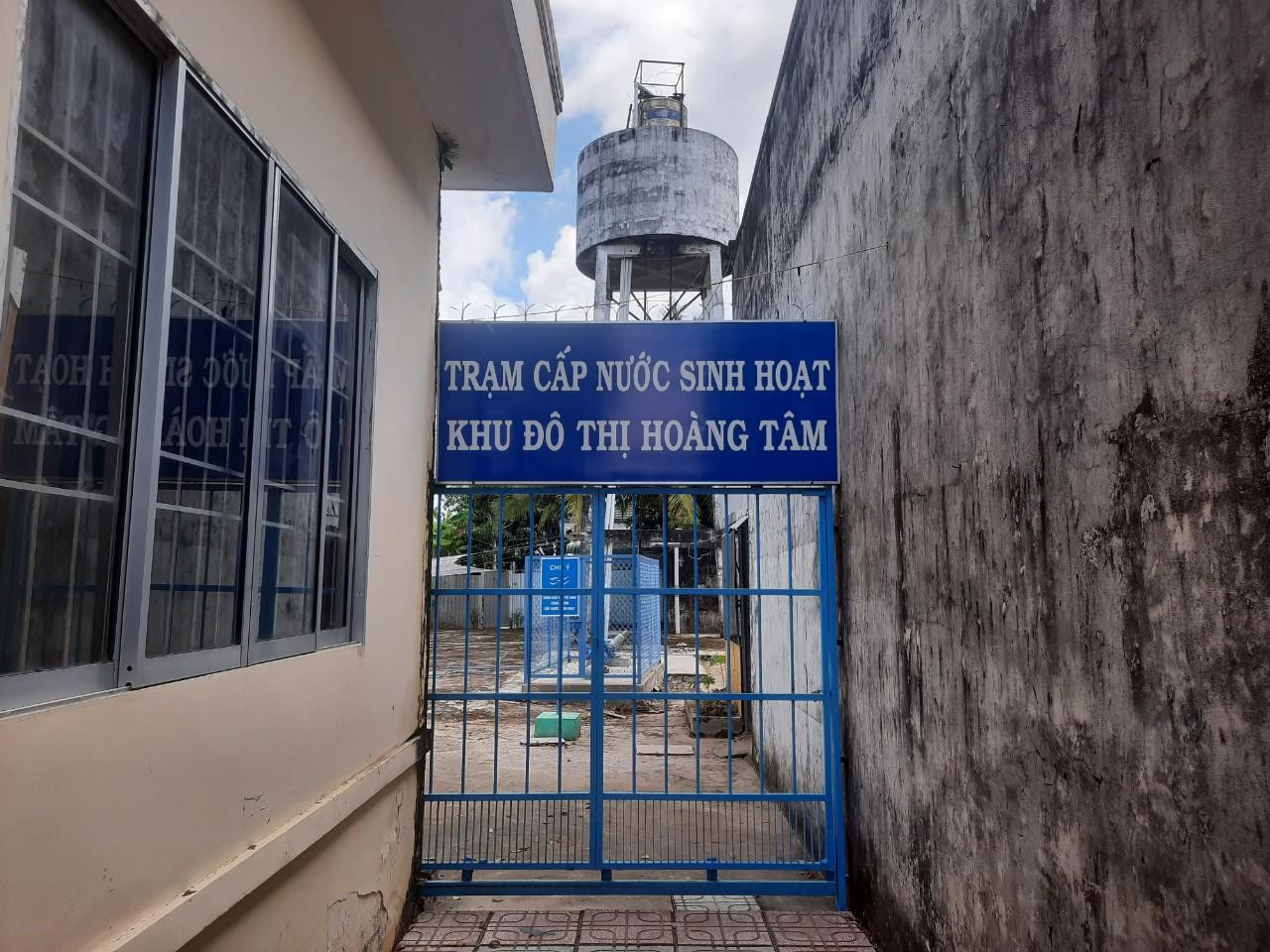 Trạm cấp nước sinh hoạt của khu đô thị Hoàng Tâm. Trạm cấp nước sinh hoạt của khu đô thị Hoàng Tâm.