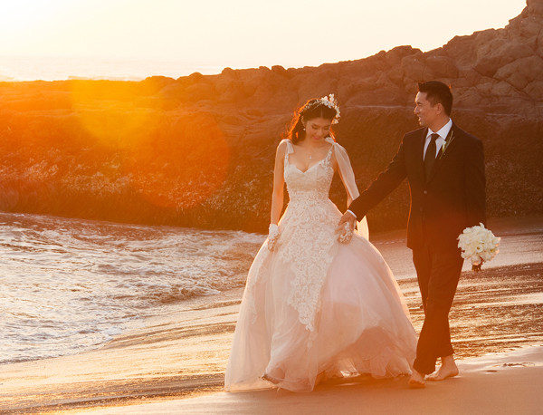 Ngọc Quyên và chồng đón hoàng hôn lãng mạn trên biển ảnh 6