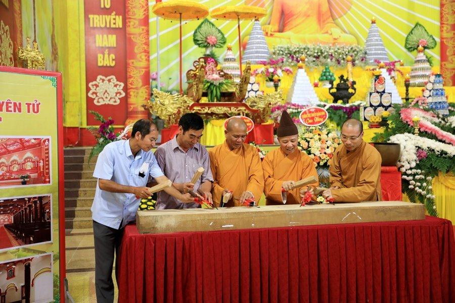 Lễ phạt mộc do Ban Trị sự GHPGVN tỉnh Quảng Ninh tổ chức. Lễ phạt mộc do Ban Trị sự GHPGVN tỉnh Quảng Ninh tổ chức.