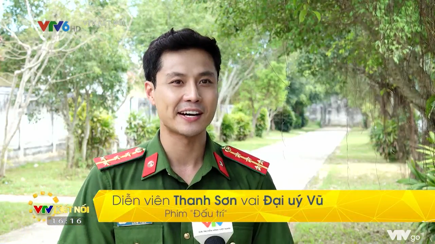 Thanh Sơn hào hứng với vai diễn mới mẻ.