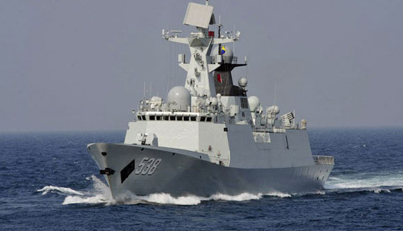 Tàu hộ vệ tên lửa lớp 054A Yên Đài (538). Tàu hộ vệ tên lửa lớp 054A Yên Đài (538)