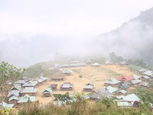 Thôn A Roi xã Gary Ảnh: Lê Trung Việt