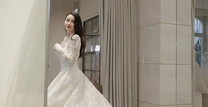 Midu chưa tiết lộ mẫu váy cưới sẽ mặc trong ngày trọng đại.