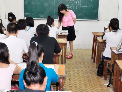 Quỳnh Trâm hiện là một giáo viên dạy luyện thi đại học tại TP HCM. Ảnh: T.T.