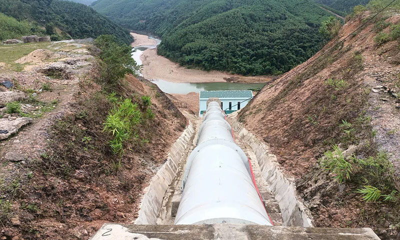 Thuỷ điện La Trọng chỉ còn chờ... kéo dây.