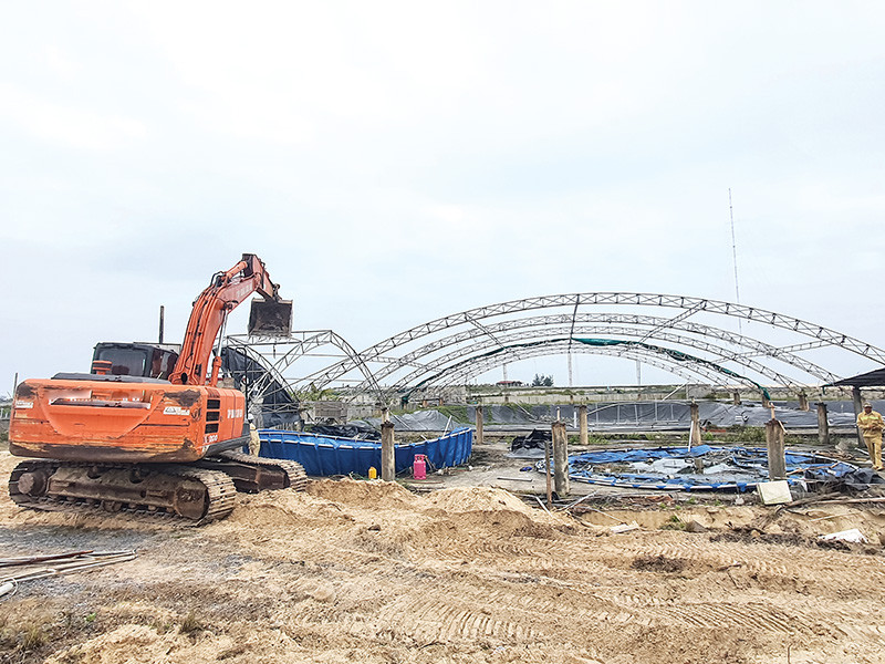 Khó nhất trong GPMB đường ven biển là gặp quá nhiều trang trại.