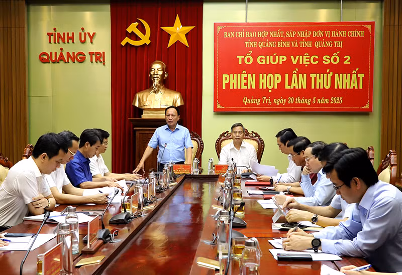 Tổ giúp việc số 2 họp tại TP. Đông Hà (Quảng Trị).