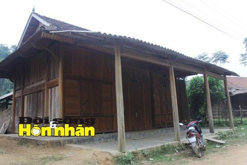 Ngôi nhà của Ối được nâng cấp sau khi anh nhặt được cục vàng 