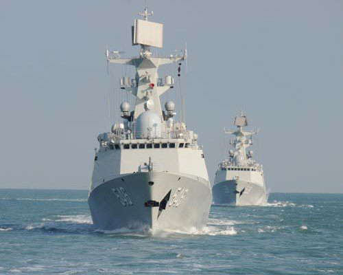 Hạm đội hải quân Trung Quốc liên tục tập trận