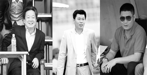 Liệu các ông bầu như bầu Hiển, bầu Trường, bầu Thuỵ (từ trái qua phải) còn đầu tư nhiều cho bóng đá như những năm trước hay sẽ rút lui khi có cơ hội?. Ảnh: VSI. Liệu các ông bầu như bầu Hiển, bầu Trường, bầu Thuỵ (từ trái qua phải) còn đầu tư nhiều cho bóng đá như những năm trước hay sẽ rút lui khi có cơ hội?. Ảnh: VSI