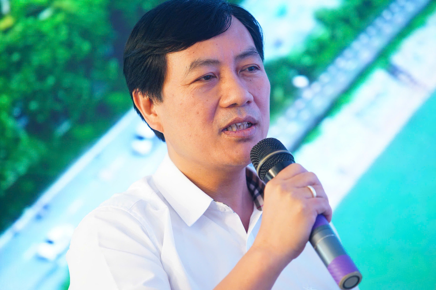 Ông Lê Đình Du, Trưởng phòng Quản lý hạ tầng cấp thoát nước, Sở Xây dựng Hà Nội