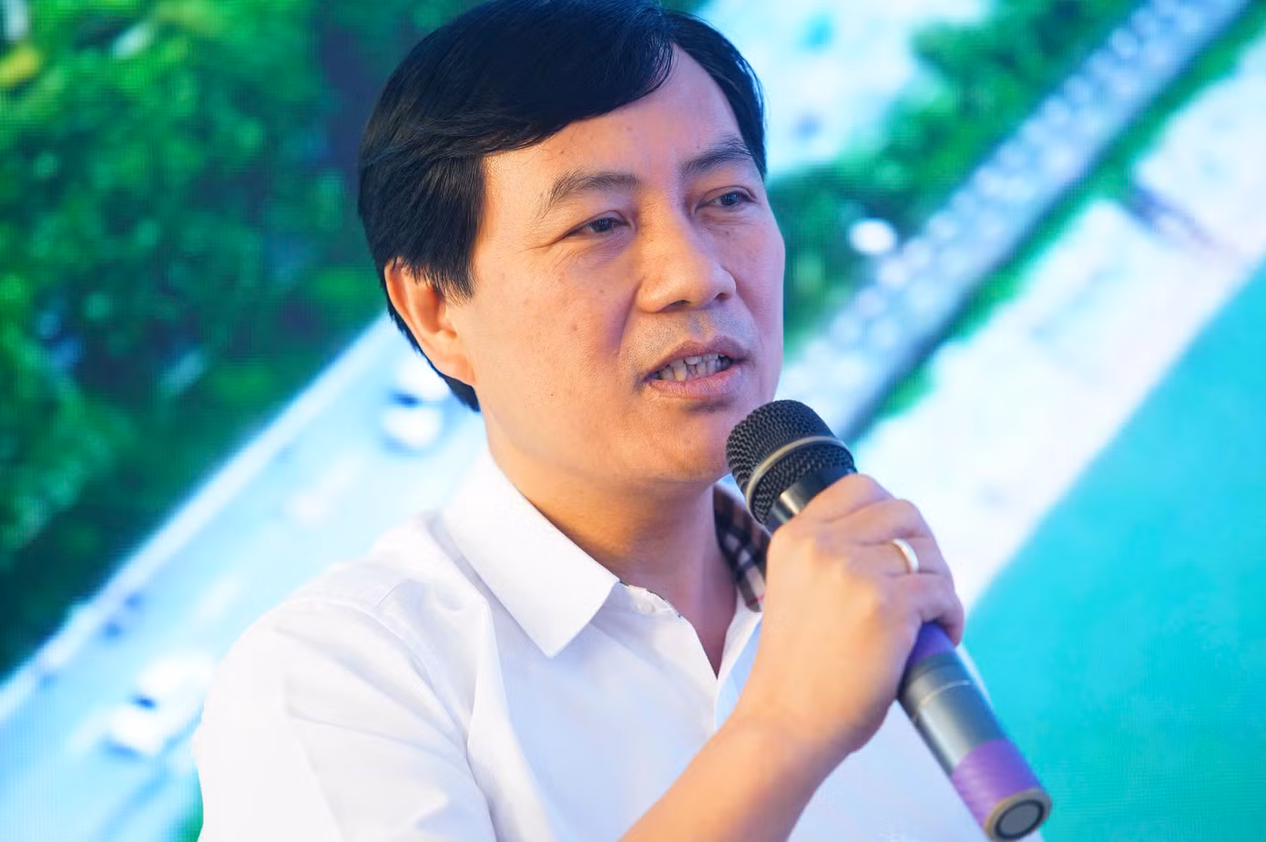 Ông Lê Đình Du, Trưởng phòng Quản lý hạ tầng cấp thoát nước, Sở Xây dựng Hà Nội
