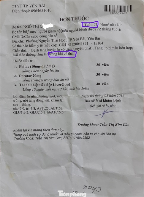 Cụ bà 71 tuổi ở Yên Bái được chẩn đoán... có thai ảnh 1