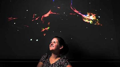 Amelia Fraser-McKelvie trong kỳ thực tập tuyệt vời trong đời mình . Ảnh: Sydney morning herald