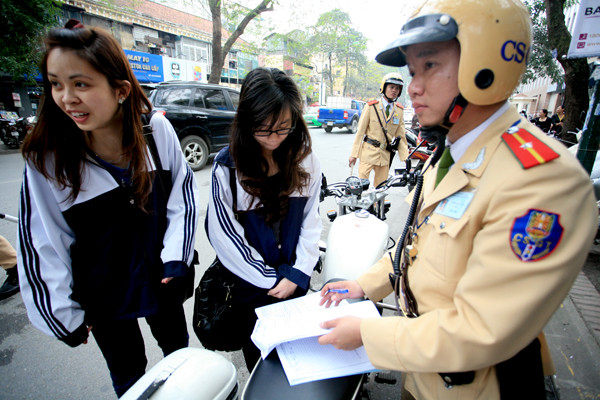 Ghi tên lần đầu vi phạm