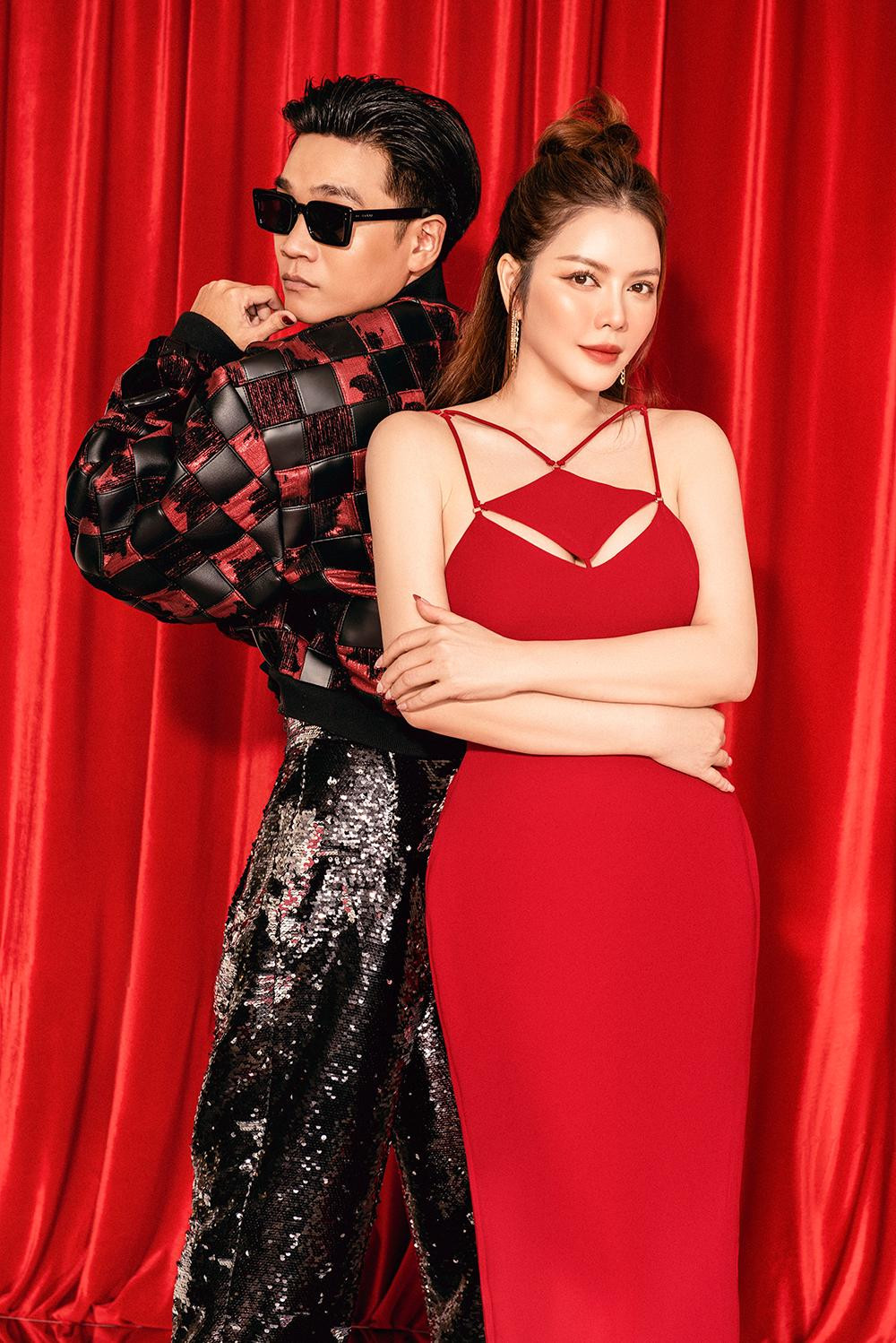 Trong bộ ảnh lần này còn có sự xuất hiện của một nhân vật nam rất đặc biệt đó là rapper Wowy.