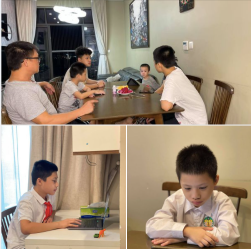 BTV Quang Minh hiện là một trong những sao Việt có đông con nhất với 4 cậu con trai.