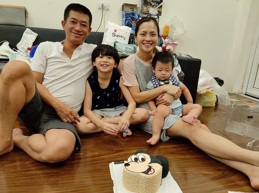 Gia đình Thúy An ngoài đời thực Gia đình Thúy An ngoài đời thực