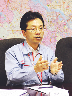 Ông Yoshida - Giám đốc sản xuất Toyota Việt Nam Ảnh: Hữu Cẩm