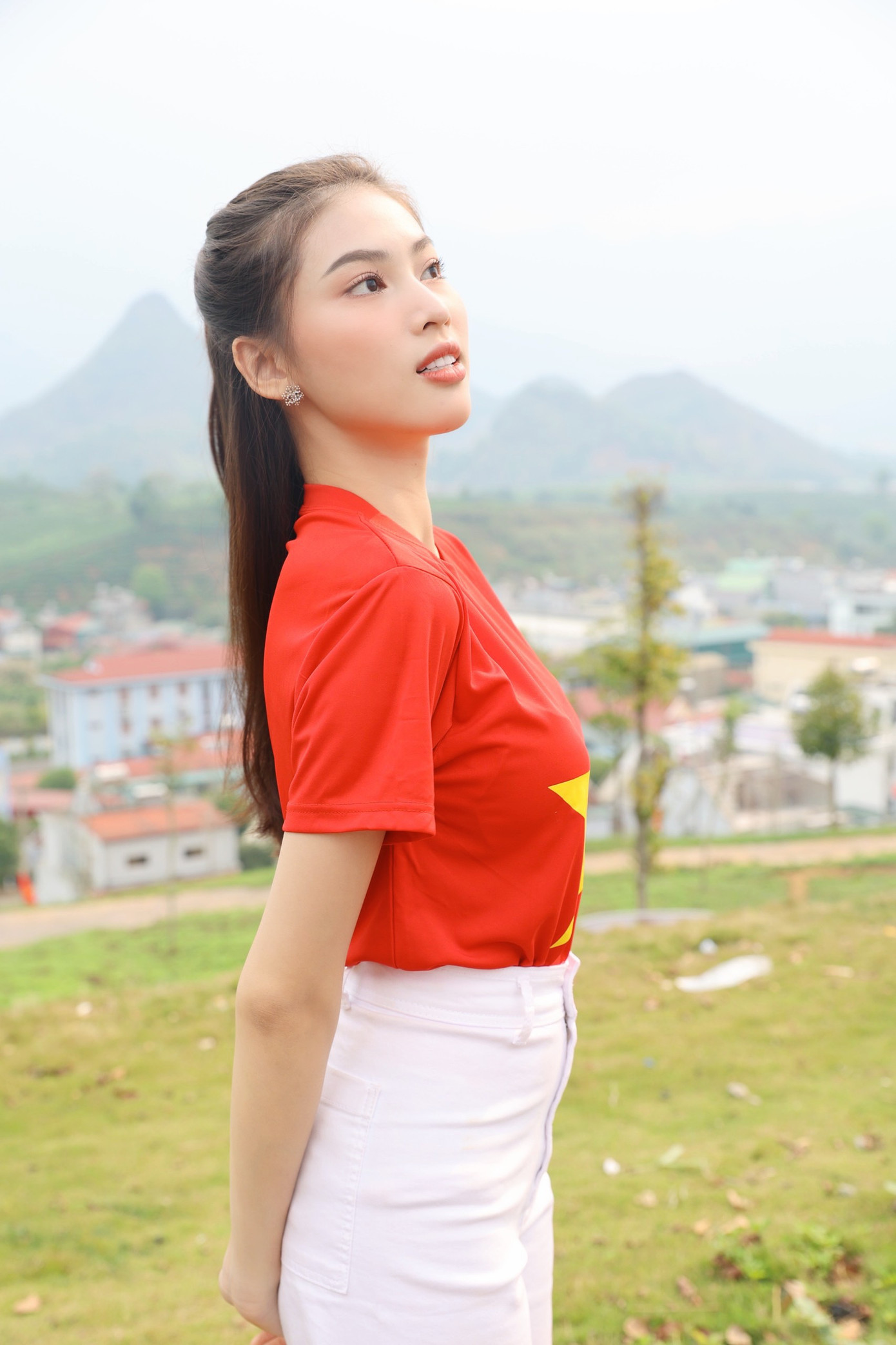 Á hậu Ngọc Thảo chia sẻ cảm xúc háo hức khi được tham dự một sự kiện ý nghĩa như Tiền Phong Marathon.