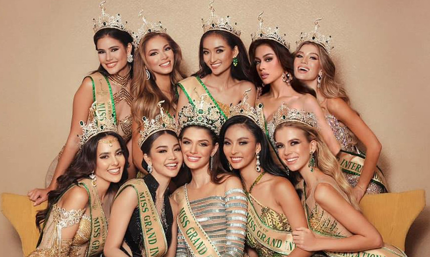 Hoa hậu Hòa bình Quốc tế 2023 tiếp tục trao vương miện cho top 10.