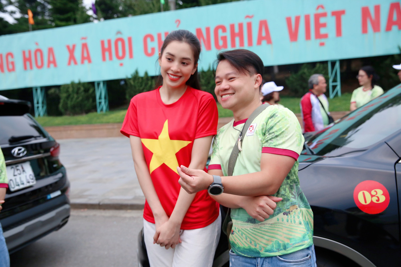 Với sự góp mặt của mình, các người đẹp hy vọng sẽ lan toả tinh thần thể thao tới giới trẻ.