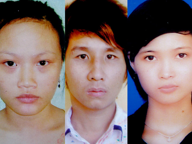  Ba đối tượng Hải Yến, Quyết và Lục Thị Kim