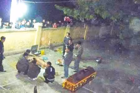 Hiện trường vụ án mạng
