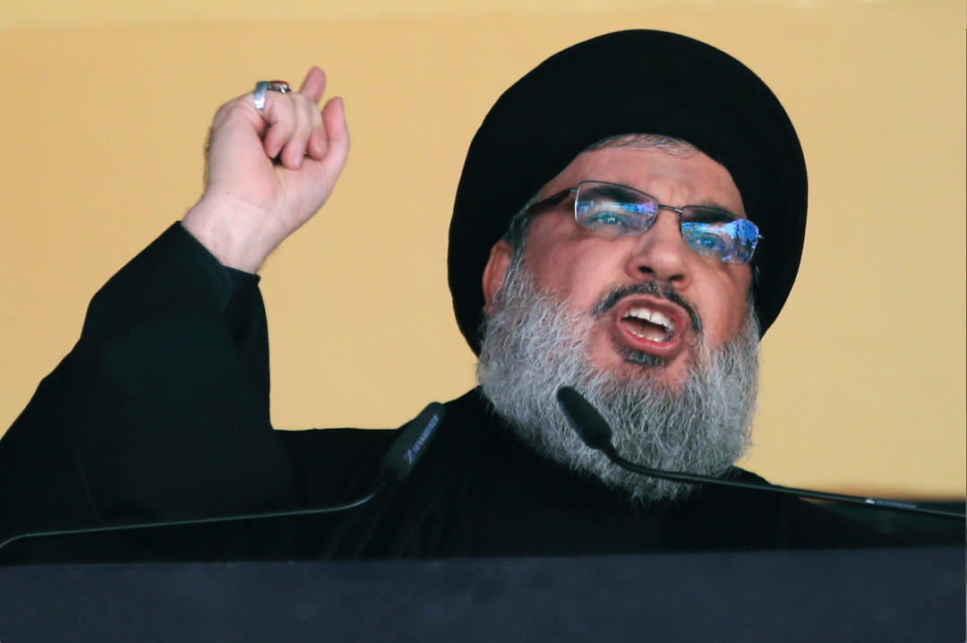 Lãnh đạo Hezbollah Sayyed Hassan Nasrallah. (Ảnh: AP) Lãnh đạo Hezbollah Sayyed Hassan Nasrallah. (Ảnh: AP)