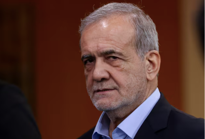 Tổng thống Iran Masoud Pezeshkian. (Ảnh: Reuters)