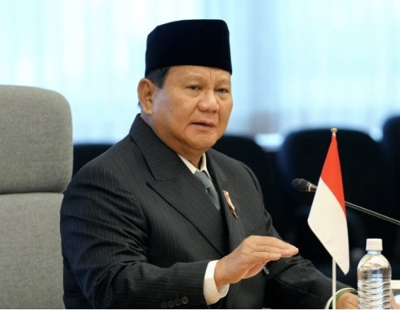 Tổng thống đắc cử Indonesia Prabowo Subianto. (Ảnh: Reuters)