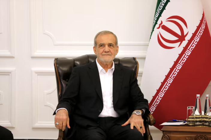 Tổng thống Iran Masoud Pezeshkian. (Ảnh: EPA-EFE)