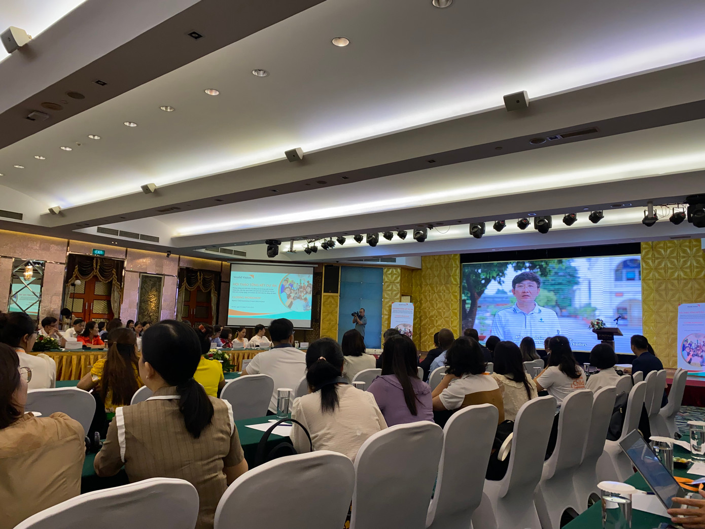 Hội thảo tổng kết Dự án ACE, ngày 18/9, tại Hà Nội. (Ảnh: Thu Loan)