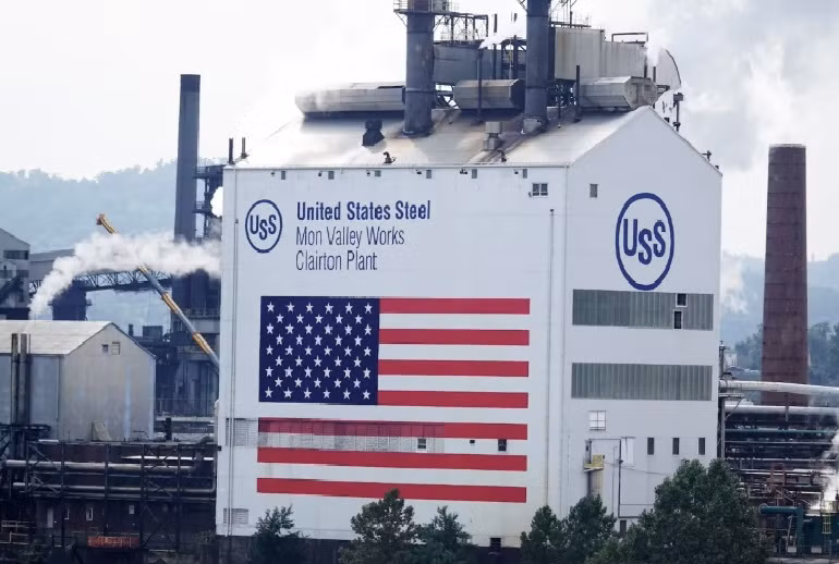 US Steel là một biểu tượng công nghiệp quốc gia của Mỹ. (Ảnh: X)