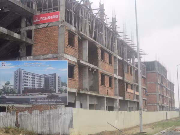 Bán giá 6 triệu đồng/m2, cộng khuyến mãi nội thất, xe máy nhưng dự án nhà TNT tại Huế của Vicoland vẫn khó bán