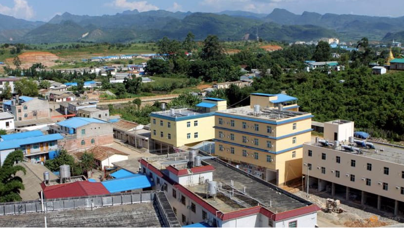 Thị trấn Laukkai, thủ phủ vùng Kokang của Myanmar. (Ảnh: Reuters)